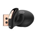 Rosy Gold - Wearable Vibrator with Luxury Charging Case - Black Rosy Gold