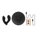 Rosy Gold - Wearable Vibrator with Luxury Charging Case - Black Rosy Gold
