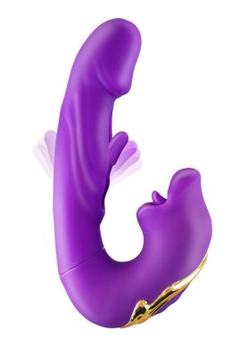 Kissy 3-in-1 Rabbit Vibrator purple Yoba