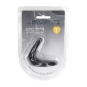 Double O Silicone Cockring - L - Black Levelz by Shots