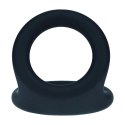 Double O Silicone Cockring - L - Black Levelz by Shots