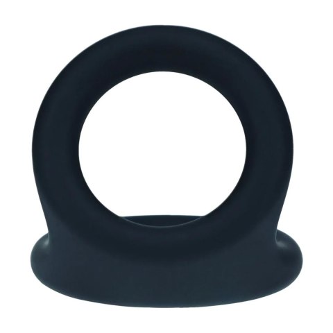 Double O Silicone Cockring - L - Black Levelz by Shots