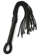 Knot Flogger Black Taboom