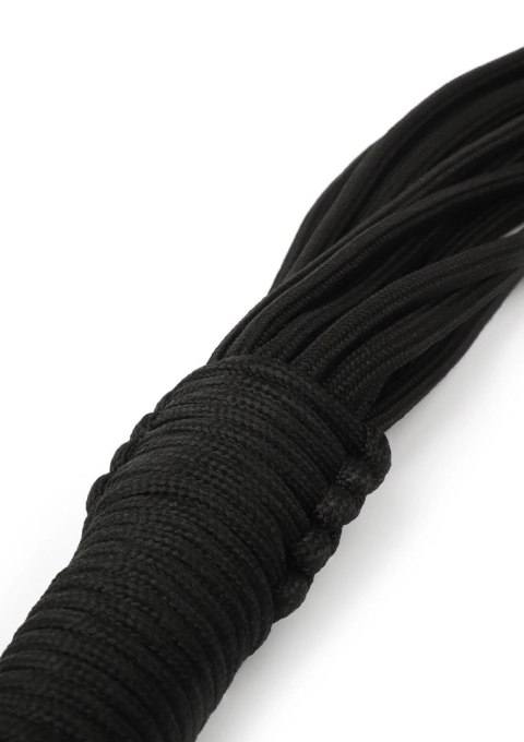 Knot Flogger Black Taboom