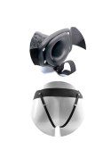 Proteza-FALLO STRAP ON CAVO REAL RAPTURE 8 BLACK WITH BALLS Real Rapture