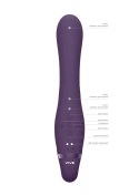 Wibrator Strap on Suki Purple Vive