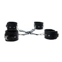 Black hogtie with comfy wrist and ankle cuffs Fantasy