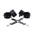 Black hogtie with comfy wrist and ankle cuffs Fantasy