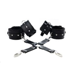 Black hogtie with comfy wrist and ankle cuffs Fantasy