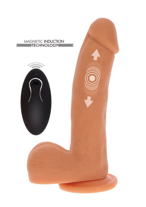 Magnetic Pulse Trusting Dildo Light skin tone TOYJOY