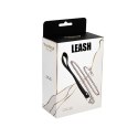 Metal and leather chain leash Fantasy