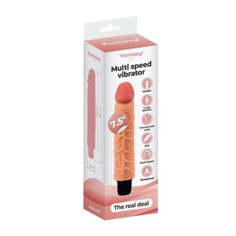 Soft Vibrator 18.5 cm - The Real Deal Fantasy
