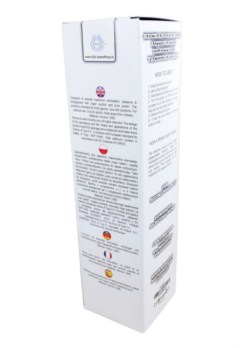 Automatyczna elektryczna pompka powiększająca USB Boss Series Power