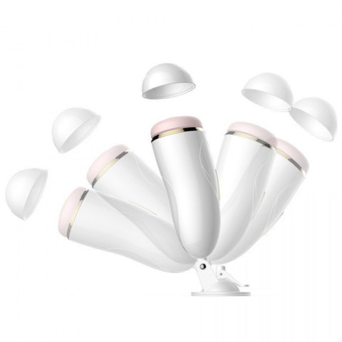 Interaktywny masturbator wagina przyssawka wibruje USB Boss Series Fox