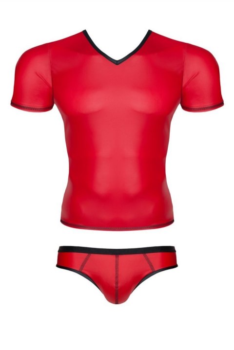 Komplet z wetlooka: t-shirt +figi brazyliany XL Regnes Fetish Planet