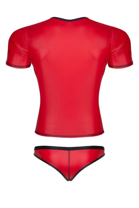 Komplet z wetlooka: t-shirt +figi brazyliany XL Regnes Fetish Planet