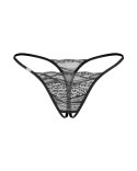 Bianca 2-pak stringi otwarte 2XL/3XL Obsessive