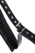 Anonymo fixing sling, PU leather, black, 145 cm Anonymo by TOYFA