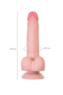 Dildo My babe by RealStick My Pretty, flesh,TPE, 20cm RealStick Nude by TOYFA
