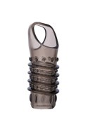 ToyFa XLover, Penis sleeve, for enlargement, TPE, transparent black, 10,5 cm XLover by TOYFA