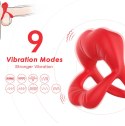 Big Mouth Red 9 vibration function B - Series Joy