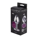 Enlarged Anal Plug Diamond Purple Sparkle XL Lola games Diamond
