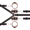 Rosy Gold - Under-Mattress Restraint Set - Black Rosy Gold