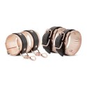 Rosy Gold - Under-Mattress Restraint Set - Black Rosy Gold