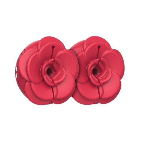 Teazers - Vibrating Nipple Clamps - Red Teazers