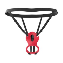 Teazers - Wearable Clitoral Stimulator Harness - Red Teazers