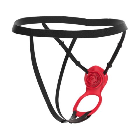 Teazers - Wearable Clitoral Stimulator Harness - Red Teazers