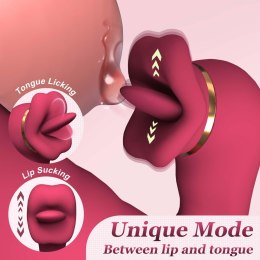 Silicone Vibrator - 7 rotating functions and 7 licking functions B - Series Fox