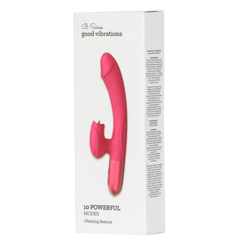 Wibrator-Silicone Vibrator USB, 10 vibration modes, Heating B - Series Fox
