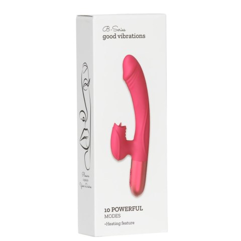 Wibrator-Silicone Vibrator USB, 10 vibration modes, Heating B - Series Fox