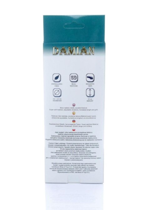 Proteza-Hollow Strap-on Damian B - Series EasyLove