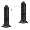 MR PLAY - VIBRATING ANAL PLUG 4 vibrations 4 thrusting Remote Control Mr. Play