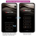 PRETTY LOVE - August, Mobile APP Long-distance Control 12 vibration functions, ABS Silicone, USB rechargeable Pretty Love