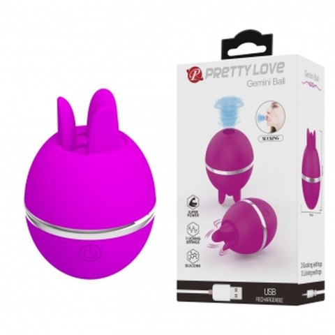 PRETTY LOVE - Gemini Ball, Silicone, USB rechargeable Pretty Love