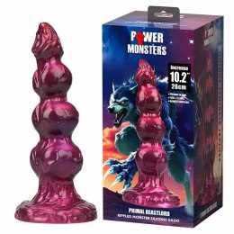 Power Monsters Primal Beastlord - 26 cm Rippled Monster Silicone Dildo Power