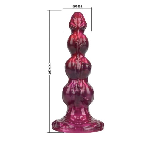Power Monsters Primal Beastlord - 26 cm Rippled Monster Silicone Dildo Power