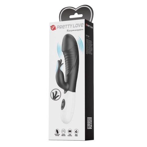 Pretty Love Rasmussen Dual Vibrator (Black Edition) Pretty Love