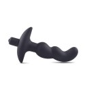 Stymulator analny z masażerem Black twist Toyz4lovers