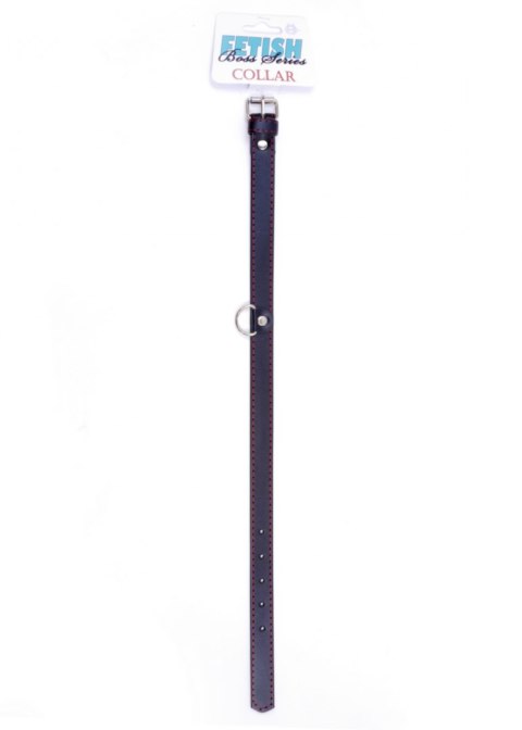 Wąska obroża skórzana dominacja niewolnica BDSM Fetish Boss Series