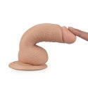 Dildo realistyczne Lovetoy cieliste 17 cm z przyssawką Lovetoy