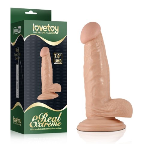 Dildo realistyczne Lovetoy cielisty 16.5 cm PVC Lovetoy