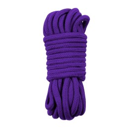 Lina bondage bawełniana Lovetoy fioletowa 10 m Lovetoy