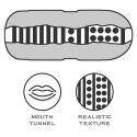 Masturbator Lovetoy usta cyberskóra 16 cm Lovetoy
