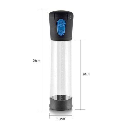 Pompka automatyczna Lovetoy Maximizer Worx VX3 czarna 28 5 cm Lovetoy