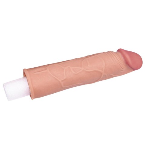 Przedłużka na penisa Lovetoy TPE brązowa 17 cm Lovetoy