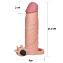 Przedłużka wibrująca Lovetoy cielista 17,5 cm Lovetoy